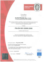 BUREAU VERITAS CERTIFICATION ISO 22000